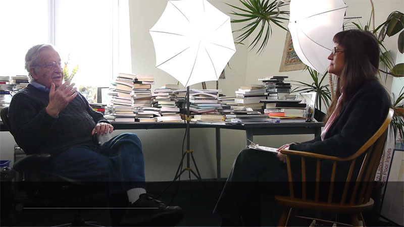 Jen Senko interviews Noam Chomsky